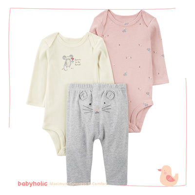 3-Pcs Clothing Set