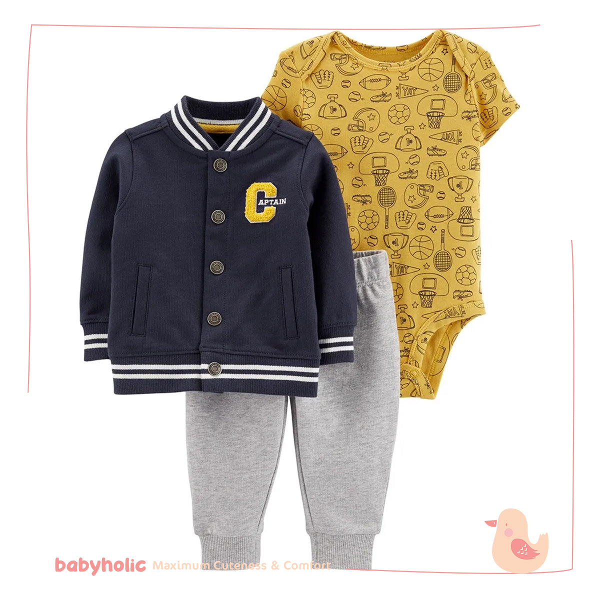 3-Piece Fleece Jacket Set