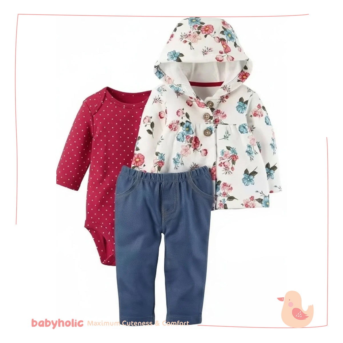 3-Piece Fleece Jacket Set