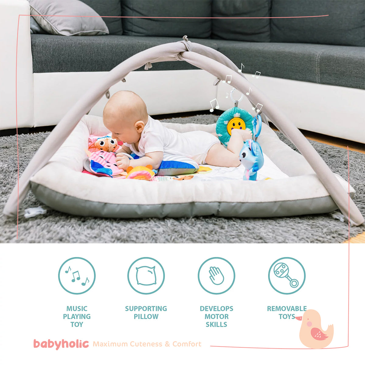 Baby Play Mat Activity Gym