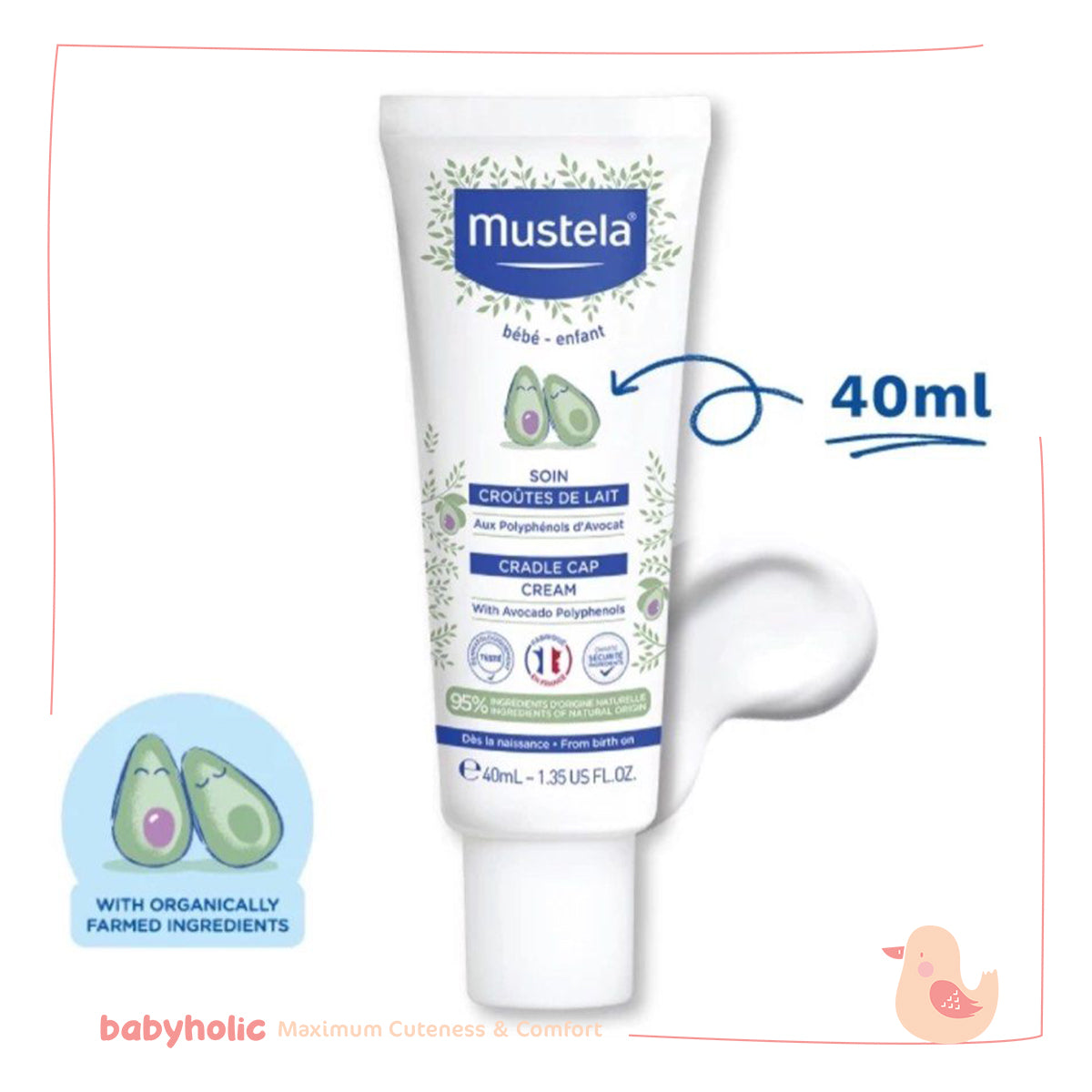 Mustela - Cradle Cap Cream