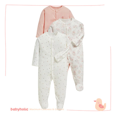 Cotton Overall Set of 3 PCS