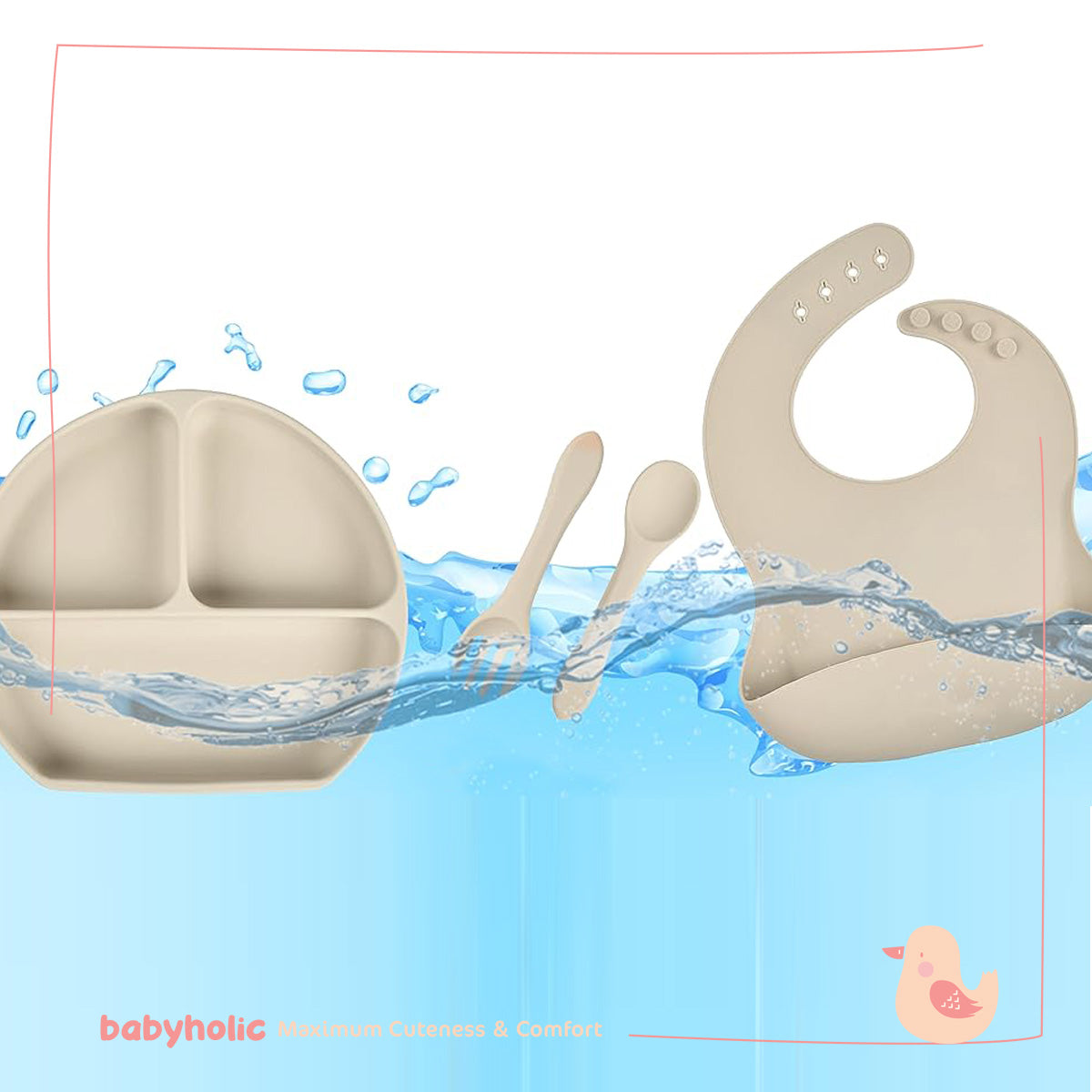 Baby Silicone Tableware Set