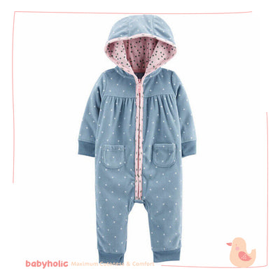 Fleece Overall - Hooded