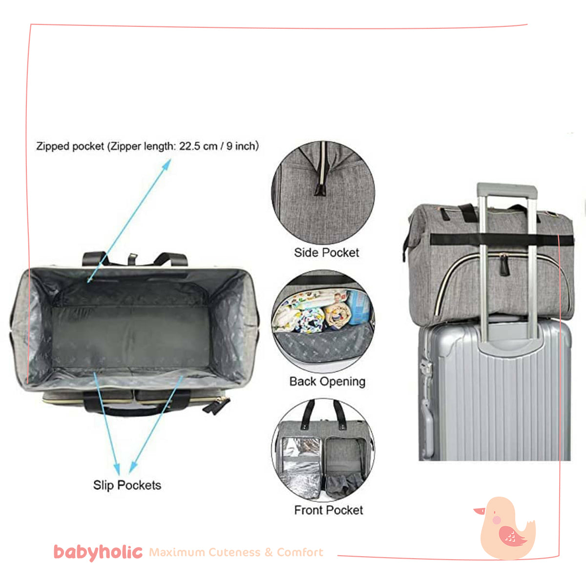 Colorland Maternity Bag