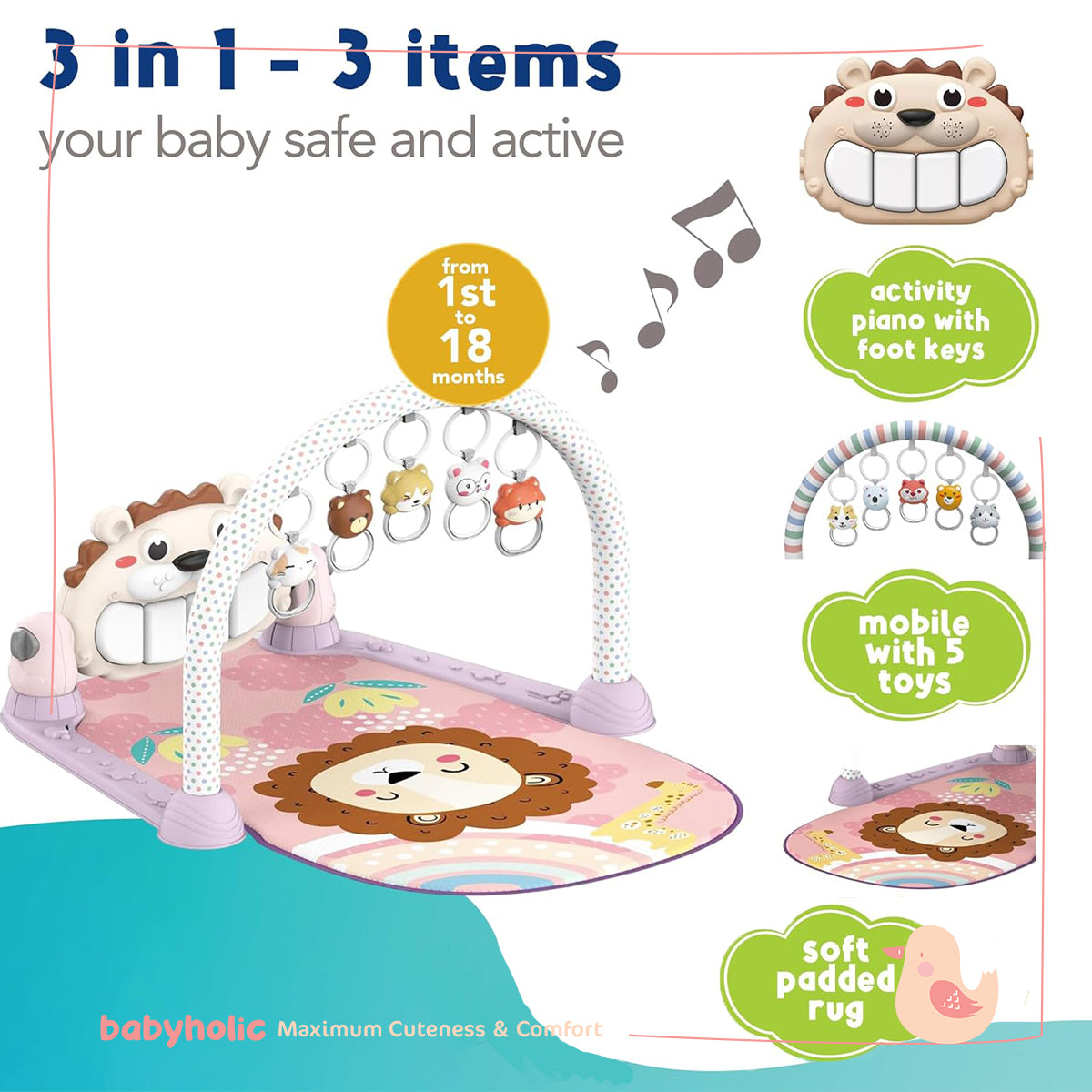 Baby Piano Mat