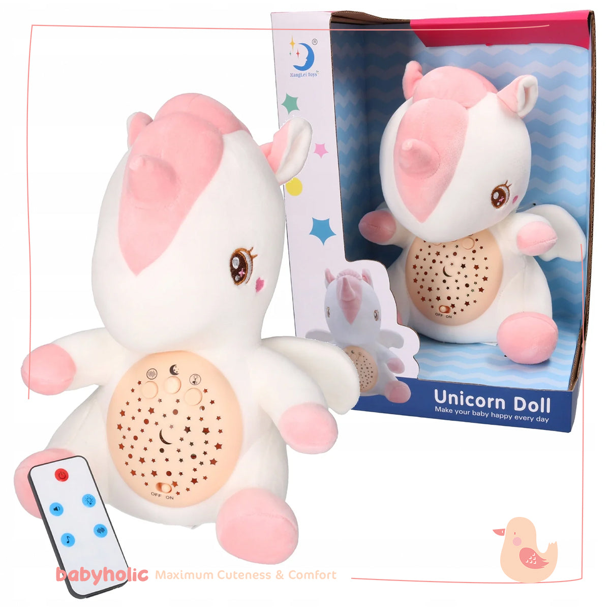 Projector Musical Unicorn Plush