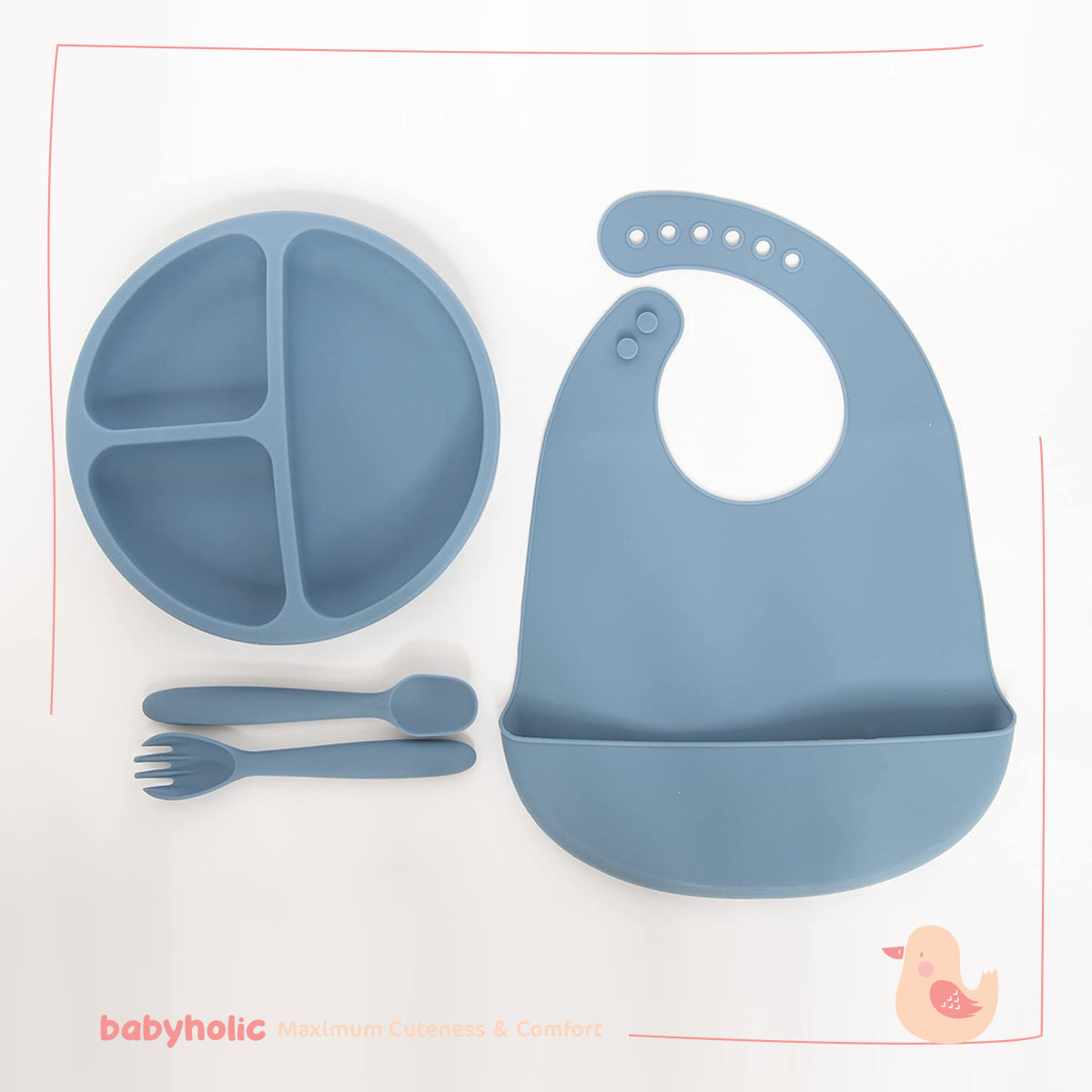Baby Silicone Tableware Set