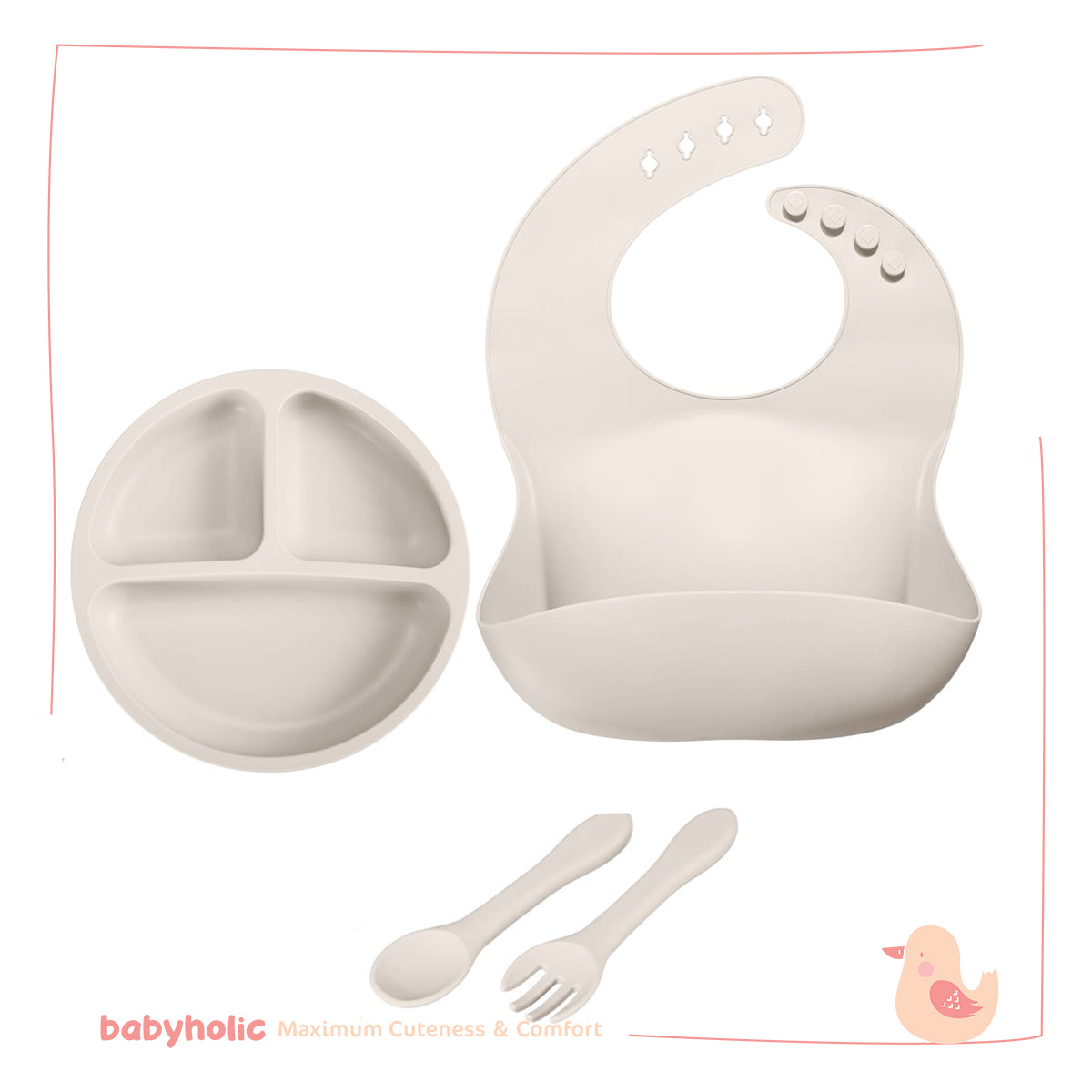 Baby Silicone Tableware Set