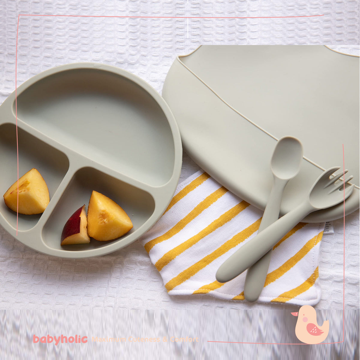 Baby Silicone Tableware Set
