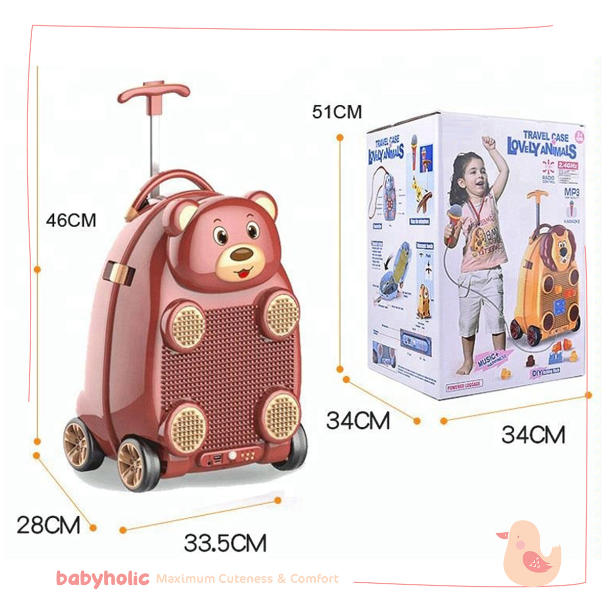 Trolley Luggage Kids Toy