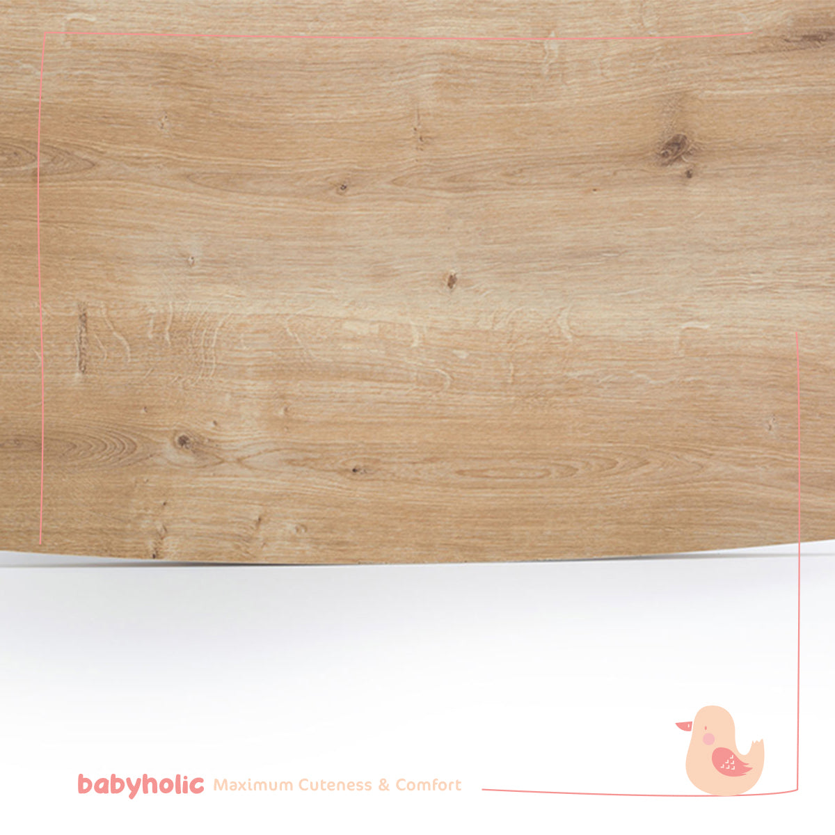 Wooden Rocking Cradle With Levels