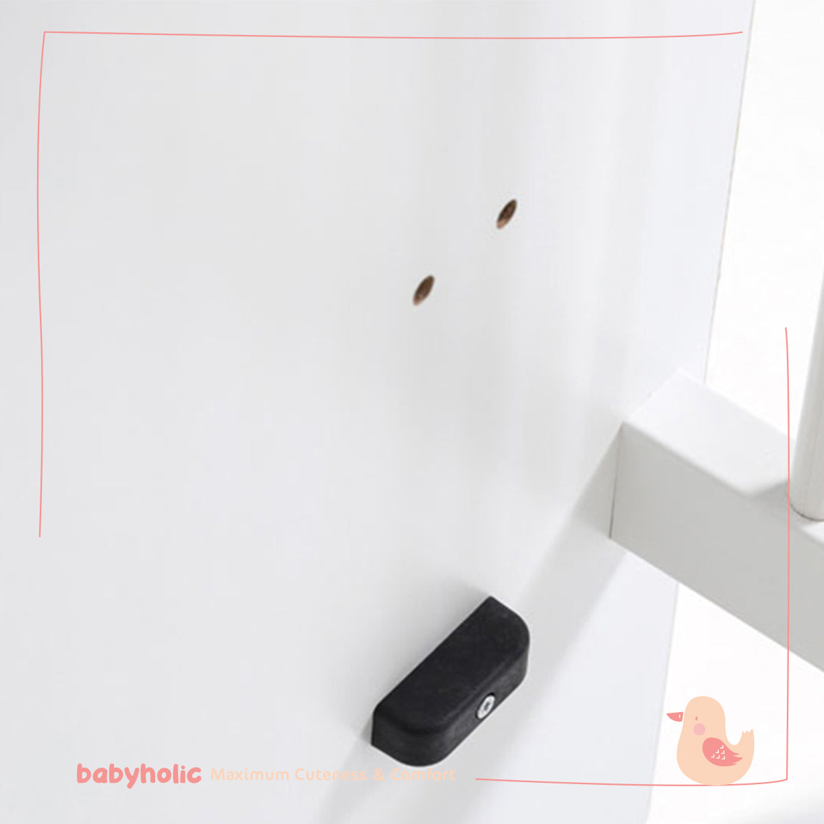 Wooden Rocking Cradle With Levels