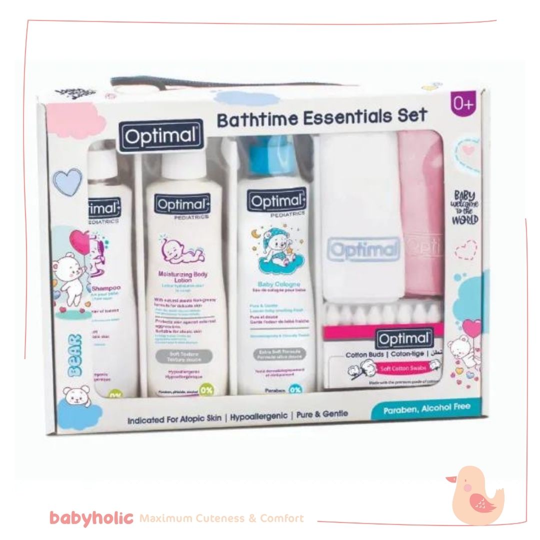 Optimal Bathtime Essentials Set