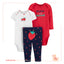 3-Pcs Clothing Set