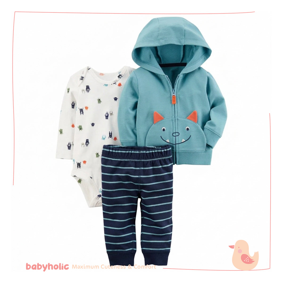 3-Piece Fleece Jacket Set