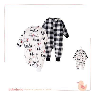 Hudson Baby Fleece Overall