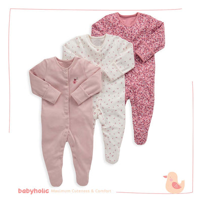 Cotton Overall Set of 3 PCS
