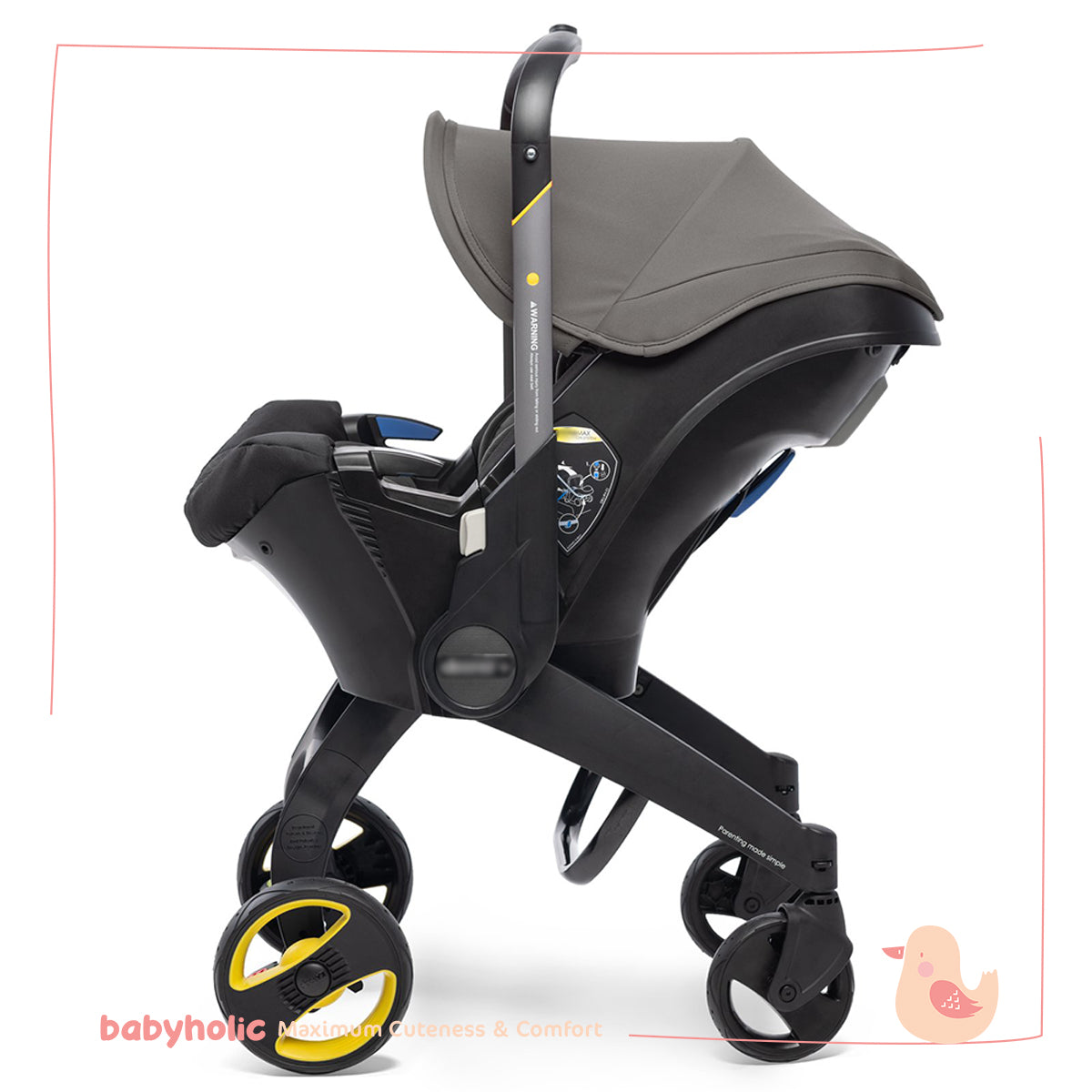 Mobile Infant Car Seat - Hound Grey