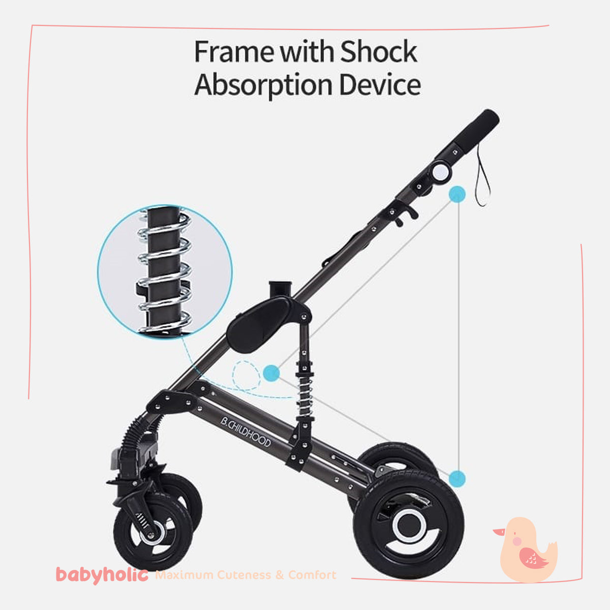 Baby Stroller 3 in 1