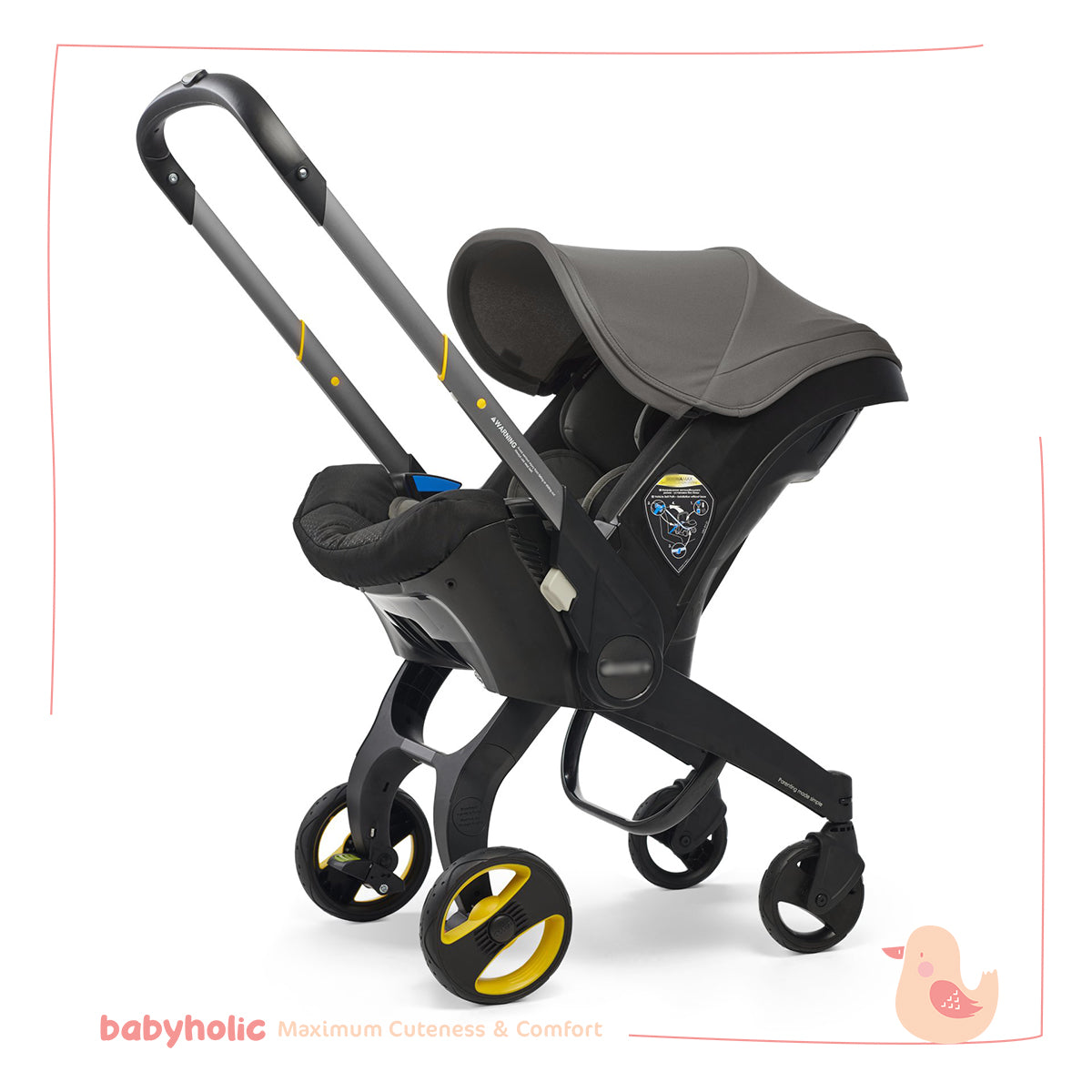Mobile Infant Car Seat - Hound Grey – babyholic