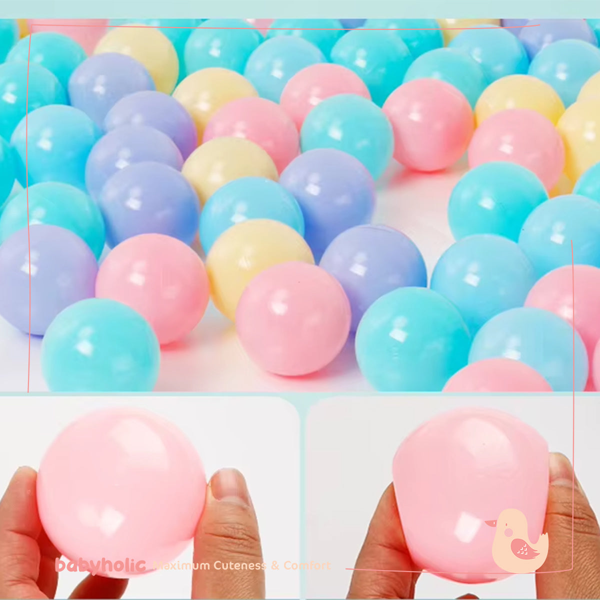 Fence for children with balls