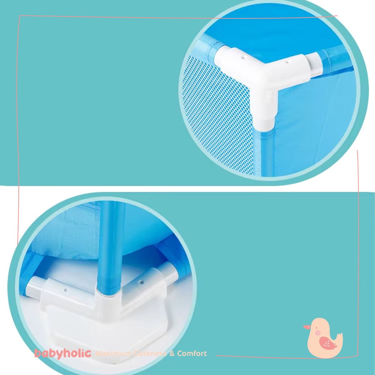 Fence for children with balls