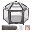 Playpen for children with balls