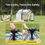 Playpen for children with balls