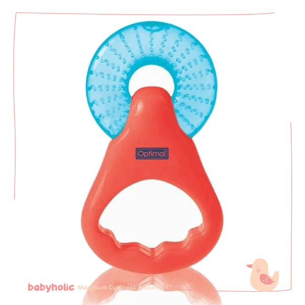 Optimal Teether Water-Filled With Plastic Handle 4m+