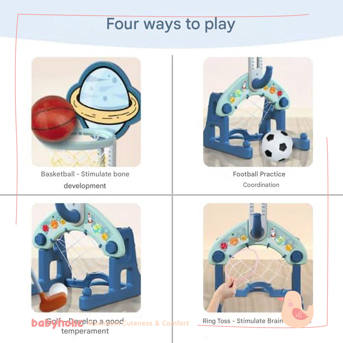 Indoor Cartoon Basketball