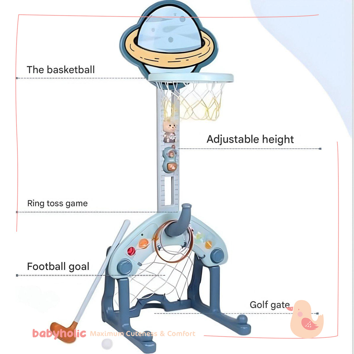 Indoor Cartoon Basketball