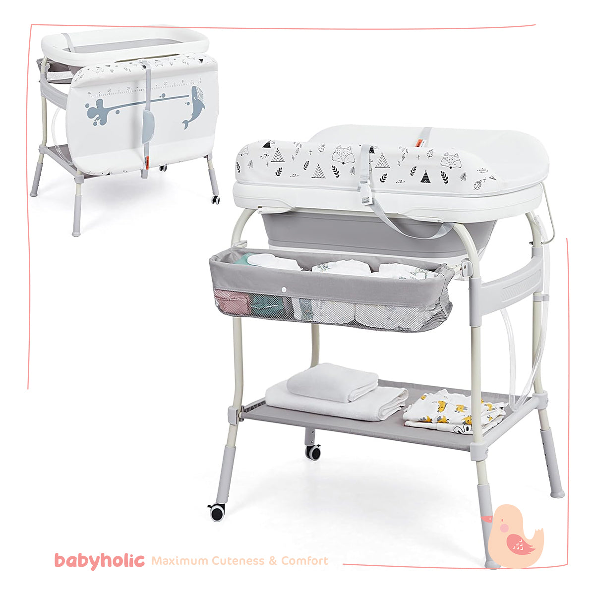 Baby Bath & Changing Table