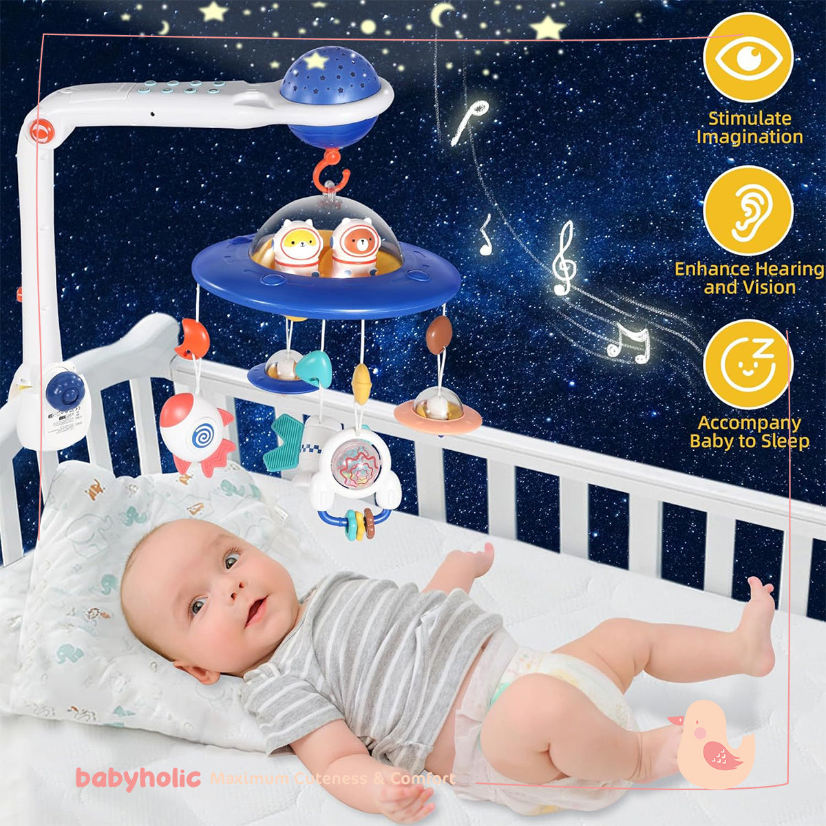 Baby Musical Crib Mobile