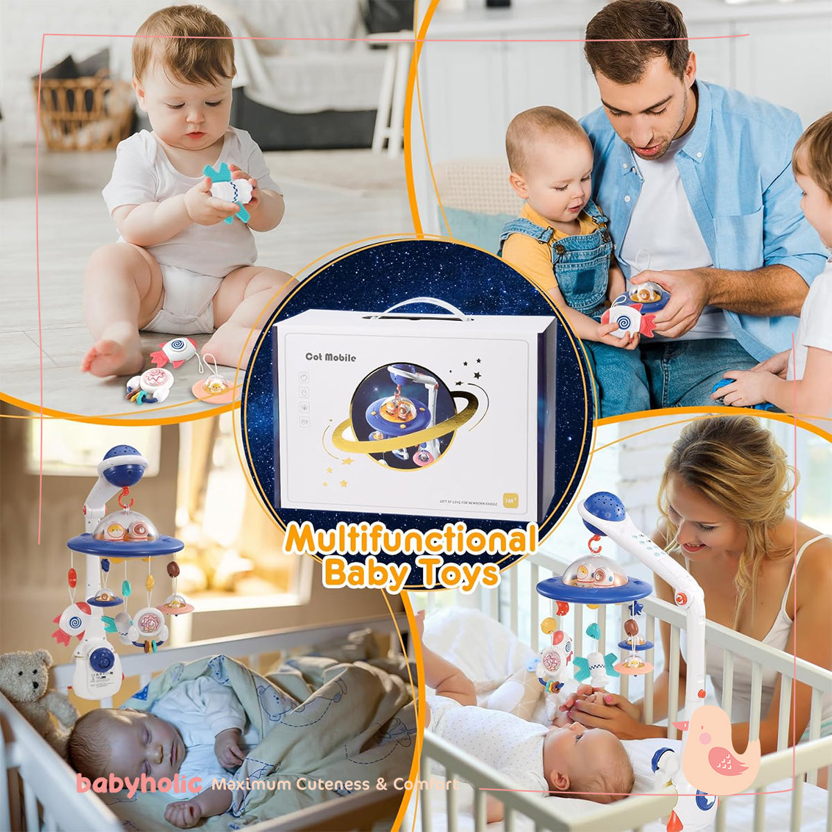 Baby Musical Crib Mobile