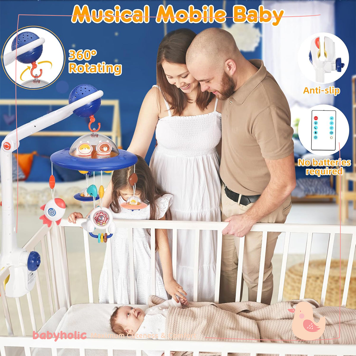 Baby Musical Crib Mobile