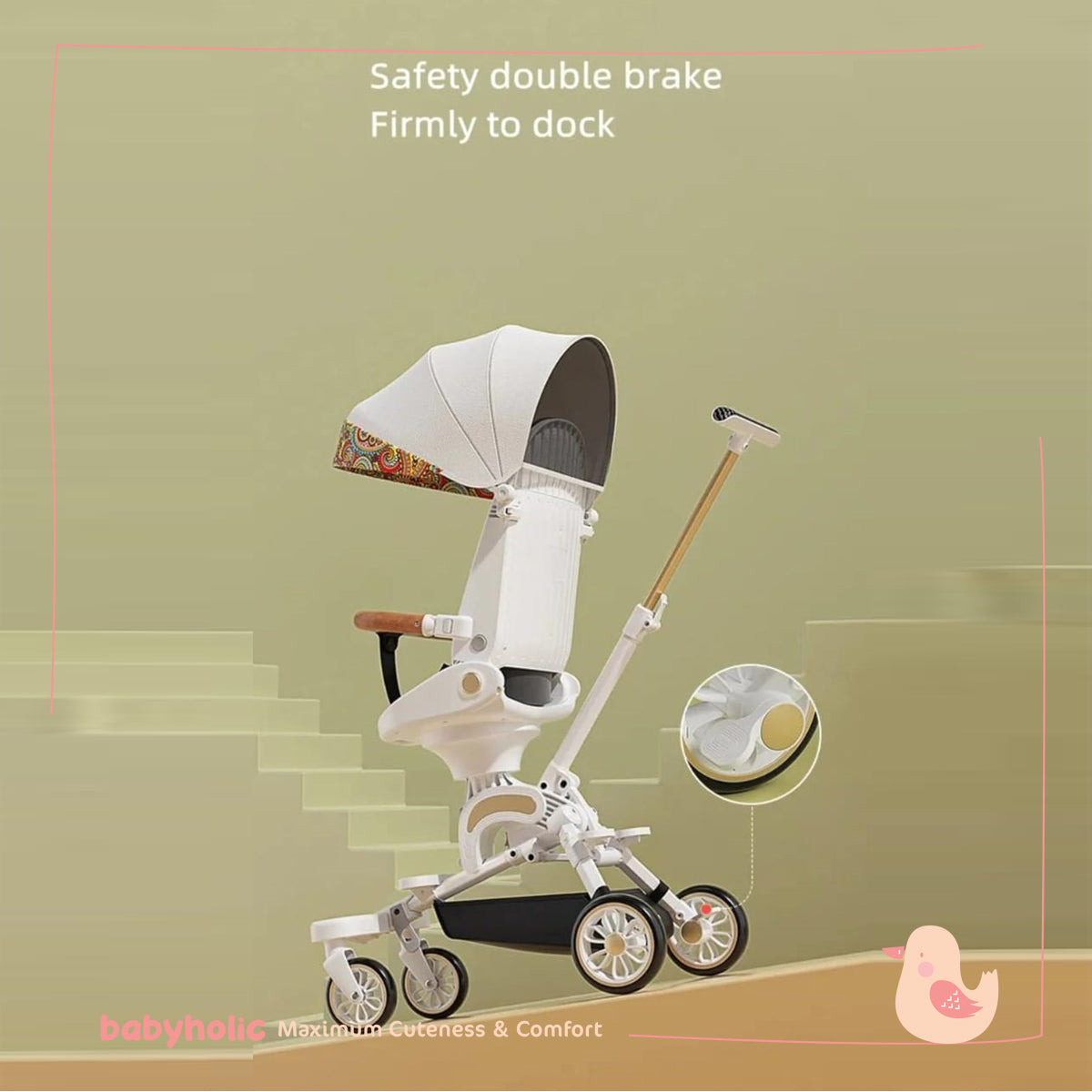 Baby Stroller 3-in-1