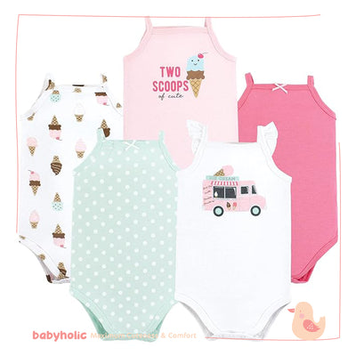 Hudson Baby Sleeveless Bodysuits