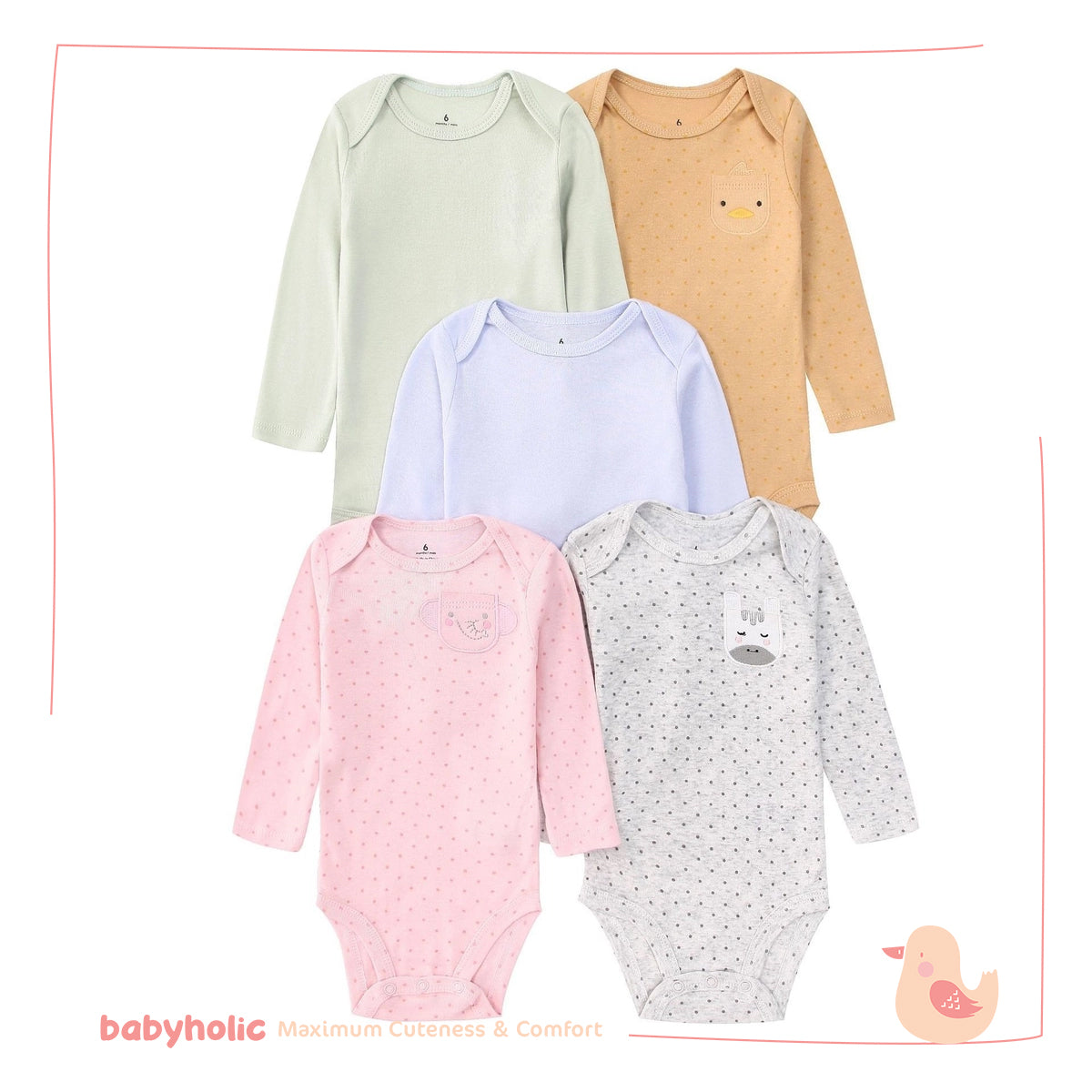 Bodysuits Long Sleeves