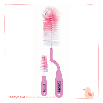 Optimal - Rotary Bottle And Nipple Brush Set