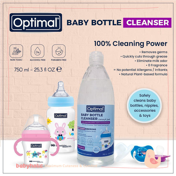 Optimal - Baby Bottle cleanser 750 ml