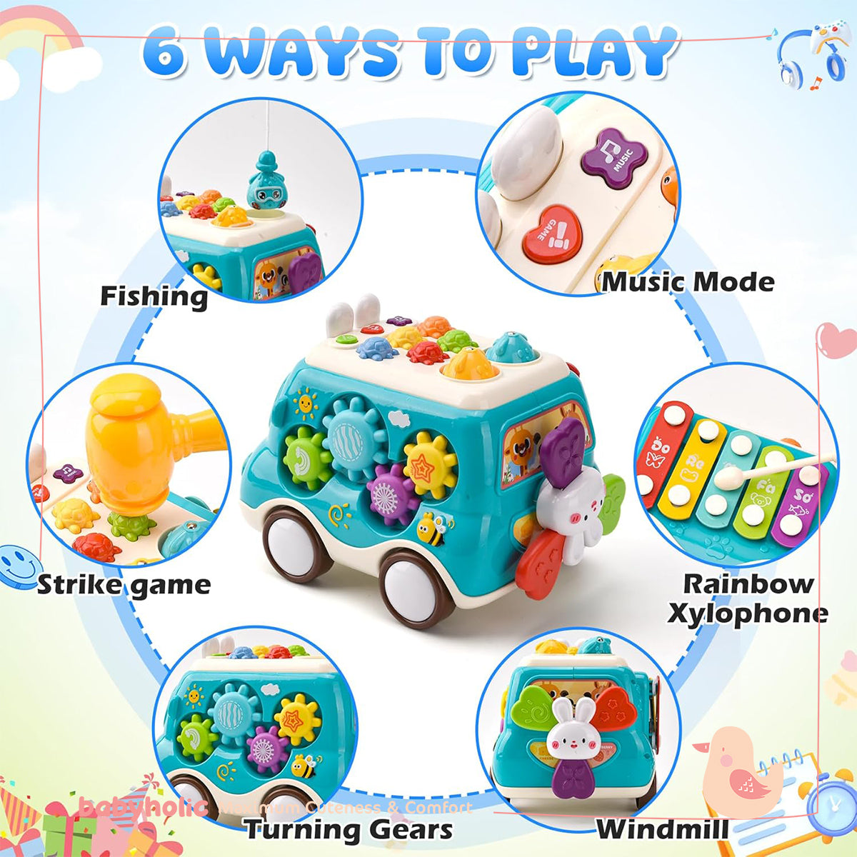 Musical Bus Toy