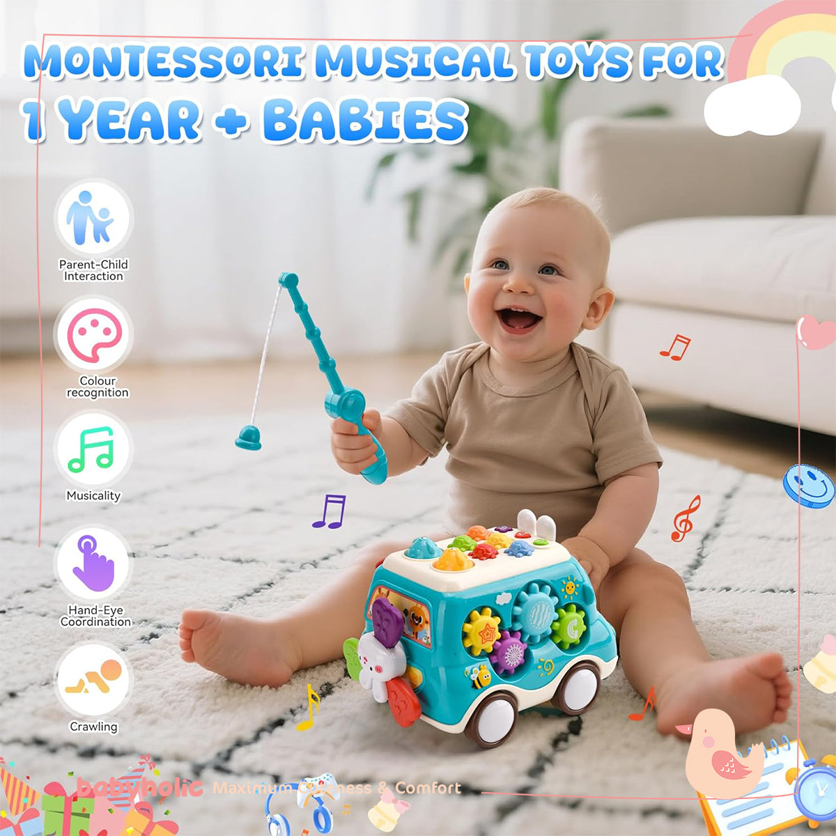 Musical Bus Toy