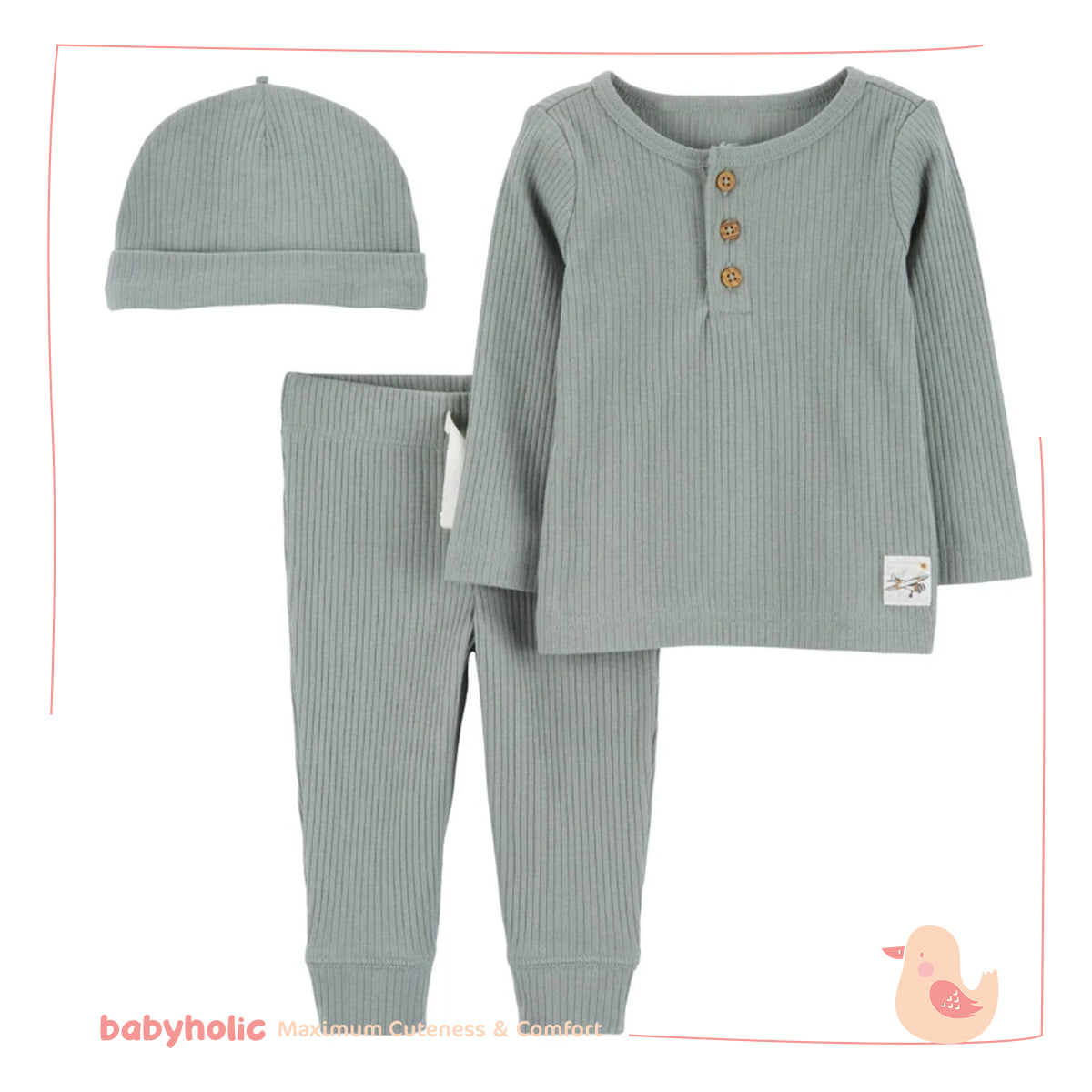 3-Pcs Clothing Set