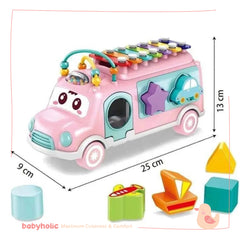 Bus Activity Cube 5 in 1