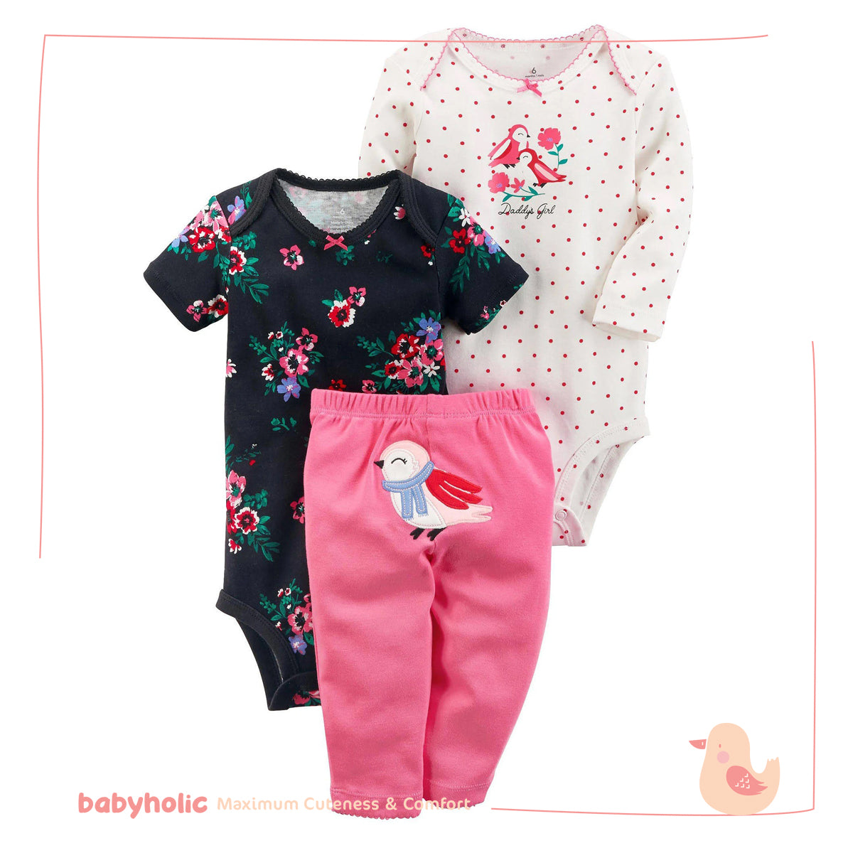 3-Pcs Clothing Set