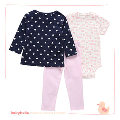 3-Pcs Clothing Set