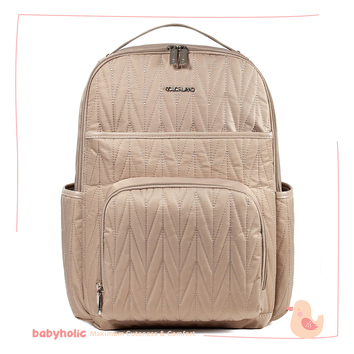 colorland leather backpack Colorland Maternity Bag – babyholic