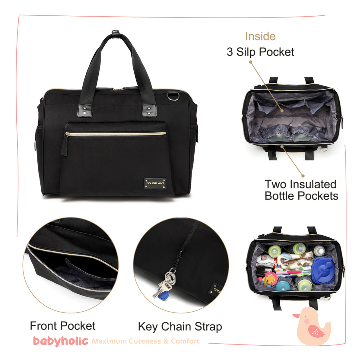 Colorland Maternity Bag
