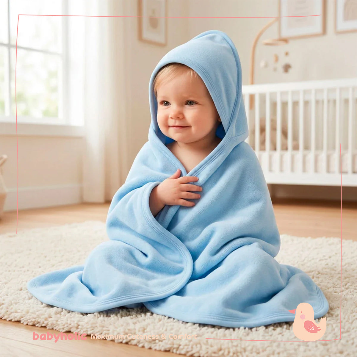 Cotton Hooded Blanket